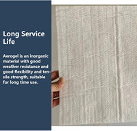 Tapis isolant en aérogel hydrophobe, couverture isolante ignifuge 1202 F, feutre isolant pour tuyaux de chaudière