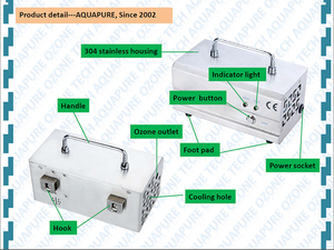 ماكينة مولد أوزون مصغرة جهاز تنقية المياه المنزلي لمياه الشرب - Product Image 6