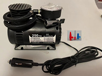 Compresseur portable 12V mini 150psi, gonflage rapide, certifié CE, 85dB silencieux, design compact pour pneus de voiture/moto/vélo