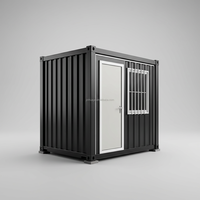 Conteneur pliable isolé en acier préfabriqué pour hôtel, villa, maison, hébergement de glamping, bureau, dortoir