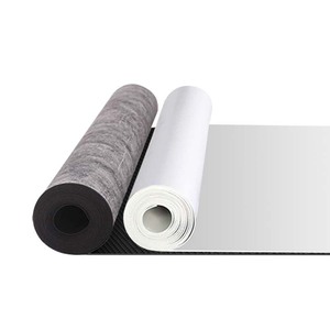 Rouleau de feutre insonorisant en PVC pour isolation phonique des plafonds, sols et murs, design minimaliste - Product Image 1