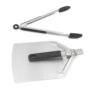 Хит продаж, набор для очистки пиццы из нержавеющей стали с металлической ручкой для инструментов для пиццы - Product Image 4