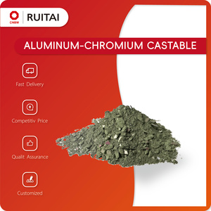 เตาเผาบล็อกผงอลูมิเนียมโครเมี่ยมแบบหล่อได้ตัด <span class=keywords><strong>SiO2</strong></span>-Welding ซีเมนต์อลูมินาแมกเนไซต์สำหรับทนไฟ - Product Image 5