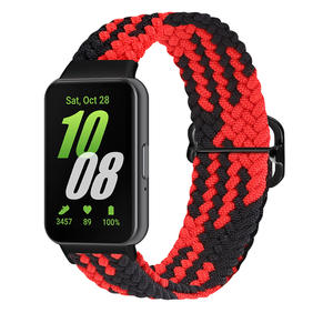 Bracelet Tschick pour <span class=keywords><strong>Samsung</strong></span> <span class=keywords><strong>Galaxy</strong></span> <span class=keywords><strong>Fit</strong></span> 3 accessoires Nylon tressé réglable remplacement ceinture bracelet bracelet <span class=keywords><strong>galaxy</strong></span> fit3 bande - Product Image 4