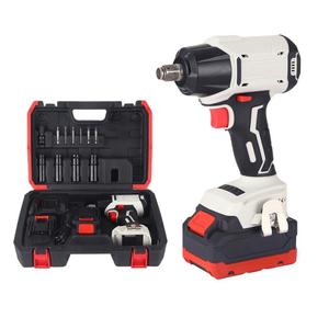 Kit de Llave de Impacto Inalámbrica Industrial de Alta Potencia, Batería de Litio-Ion Sin Escobillas de 21V Recargable, Portátil, 500Nm de Torque Máximo - Product Image 1