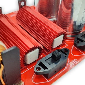 ตัวแบ่งความถี่ซับวูฟเฟอร์แบบครอสโอเวอร์600W ตัวแบ่งความถี่สำหรับซับวูฟเฟอร์ต่ำผ่านทางลำโพงทางหนึ่ง <span class=keywords><strong>Z98</strong></span>เครือข่าย - Product Image 2