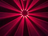 Barre laser cinétique DMX512 12x60W/24x0.5W RGBW/RGB à rotation infinie pour discothèques, indice de protection IP65