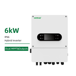 CKMINE AEP-6KP1-D5 Onduleur Solaire Hybride 6KW 48V Étanche IP66 Double Sortie MPPT Monophasé 230V Système Énergétique Domestique 99% - Product Image 3