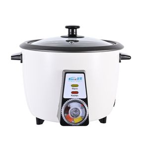 Cuisinière à <span class=keywords><strong>riz</strong></span> électrique en plastique à corps cylindrique en alliage d'aluminium antiadhésive avec cuiseur vapeur, utilisation domestique, portable, cuisson rapide, best-seller - Product Image 1