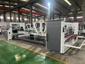 Automatic Stitching Gluing Machine <b>Folder</b> Gluer for Corrugated Cardboard <b>Box</b> Making with After-Sales Technical Support - Product Image 1