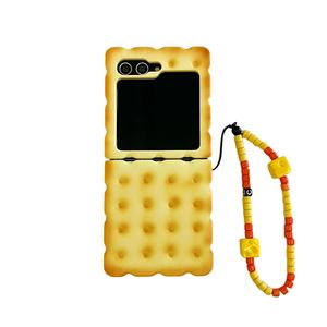 Funda para Samsung Galaxy Z Flip 6, la más nueva funda de teléfono plegable a prueba de golpes, bonita funda de teléfono con cordón cruzado - Product Image 3