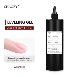 CHAORY 1kg professionale salone di bellezza all'ingrosso Uv Led Hema gratis Vegan Gel smalto trasparente cappotto di Base con il tuo Logo - Product Image 6