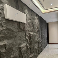 Panneaux 3D en PU, grandes dalles de placage, panneau mural en polyuréthane, design moderne, salon, panneau mural intérieur, écologique, imperméable