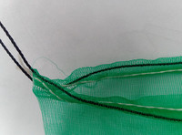 Sac en filet pour dattes, taille personnalisée par le fabricant, durable, pour protéger les dattes, sacs en filet pour palmiers verts avec cordon de serrage noir