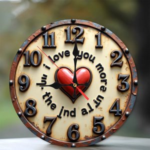 Round Wooden Wall <b>Clock</b> 25cm Smooth Surface Quiet Quartz Home Corridor Decor - Product Image 2