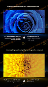 Televisor Original TCL 115Q10M Ultra de 115 Pulgadas, RGB-Mini LED 4K 144Hz XDR 9000nits 4GB*128GB Android, Ultrafino, Pantalla Plana - Product Image 4