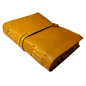 สมุดบันทึกปกหนังแท้แบบปรับแต่งได้ ขนาด A5 สำหรับเป็นของขวัญ - Product Image 1
