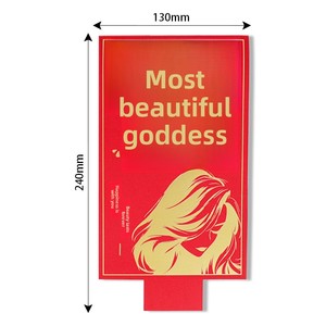 Sobres Rojos Plegables de 5 y 10 Pliegues con Estampado Bronceado para Bodas, Sin Logotipo, Diseño Creativo, Venta al Por Mayor, Novedad 2026 - Product Image 5