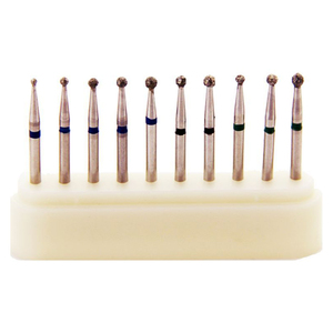 La clinica odontoiatrica utilizza una fresa diamantata rotonda FG ad alta velocità con gambo lungo - Product Image 1