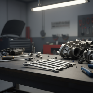 252 NP SE7 Combination Wrench Set 8 Piece Metric Steel <b>Tools</b> For Automotive Repair - Product Image 3