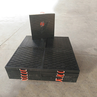 Support de grue à usage intensif personnalisé en polyéthylène Pied Jack Stabilisateur de jambe en plastique dur UHMWPE Tampon stabilisateur