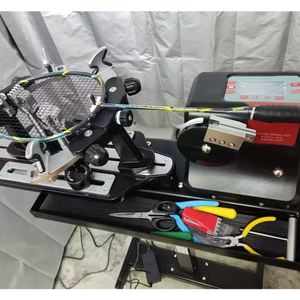 <span class=keywords><strong>Machine</strong></span> à corder automatique informatisée pour raquettes de badminton et de tennis avec pince à 6 points Tension de corde professionnelle universelle - Product Image 2