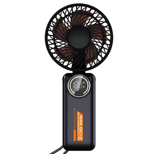 Ventilador portátil de alta velocidad, mini ventilador portátil, batería recargable de 1200 mAh, carga rápida USB-C, ventilador para oficina, viajes, hogar - Product Image 1