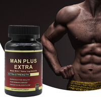 Compléments alimentaires biologiques, capsule de racine de Maca PLUS extra large noire, complément alimentaire, capsule d'amélioration de la puissance masculine