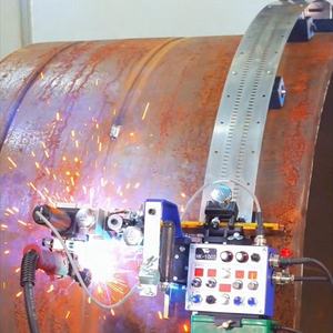 Robot de soudage MIG <span class=keywords><strong>Huawei</strong></span> HK-100S, nouveau tracteur de soudage de réservoirs avec oscillateur sans balais 220V/50Hz, acier inoxydable - Product Image 6