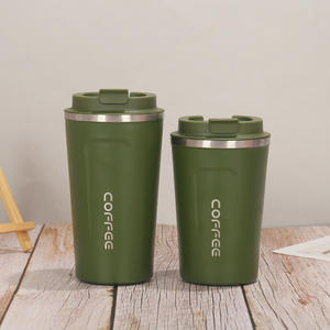 12oz <span class=keywords><strong>16oz</strong></span> cangkir kopi terisolasi Travel Mug vakum baja tahan karat <span class=keywords><strong>Tumbler</strong></span> berdinding ganda dapat digunakan kembali - Product Image 5