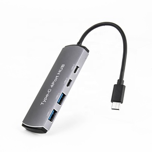 Adaptador multifunción de aluminio 4 en 1, hub USB tipo C, para <span class=keywords><strong>Mac</strong></span> Pro, iPad, <span class=keywords><strong>PC</strong></span>, gran oferta de <span class=keywords><strong>Amazon</strong></span> - Product Image 6