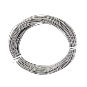 Câble métallique en acier inoxydable 1x7 de diamètre 0,7 mm à 10 mm, prix de gros usine - Product Image 1