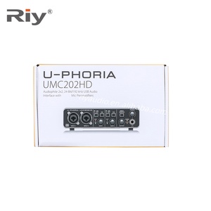 UMC202HD Wireless USB External Audio Sound Card MIDI Interface <strong>Mic</strong> Preamps 10 Devices Supported Studio Recording Noise - Product Image 6