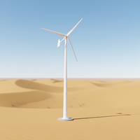 Éolienne à axe horizontal 1000W 1500W 3kW, prix, générateur éolien, éolienne pour système d'alimentation hybride solaire domestique