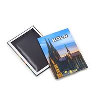 Souvenir de voyage Dubaï Émirats Arabes Unis Chameau du désert Thème Burj Khalifa Aimant de réfrigérateur personnalisé en étain durable pour les boutiques de cadeaux touristiques
