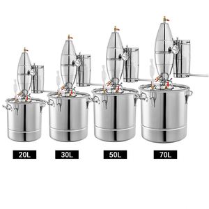 Alambic domestique pour spiritueux 20L/30L/50L/70L, équipement de distillation d'alcool avec pompe pour whisky, <span class=keywords><strong>rhum</strong></span>, gin, vodka, brandy - Product Image 6