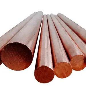 Factory Direct Sale 99.99% Pure Copper 5mm Ingot Wire Bar C12200 C18980 C15715 Edge Closing Copper Flat Rod 8mm