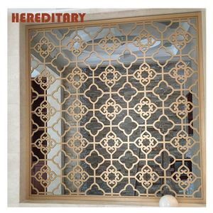 Divisorio per Ristorante e Mobile Schermo Bianco per Soggiorno, Design Decorativo con Taglio Laser - Product Image 6