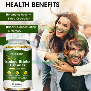 Ausreson OEM doğal Ginkgo <span class=keywords><strong>Biloba</strong></span> Softgel fiyat vitaminleri bitkisel takviyesi Ginkgo <span class=keywords><strong>Biloba</strong></span> ekstraktı Softgels kapsül bırakır - Product Image 6
