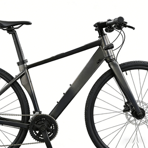 دراجة طريق من سبائك الألومنيوم مع تعليق أمامي وفرامل قرصية مزدوجة - سرعات متغيرة للرجال والنساء والبالغين - Product Image 5