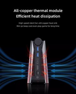 Pc Industrial AMD MINI PC AMR5 4500U 5600U ganar <span class=keywords><strong>11</strong></span> mini computadora DDR4 512G Mini Pc Linux - Product Image 5