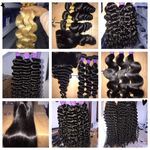 سعر الجملة عذراء البرازيلي الشعر حزمة مع إغلاق الدانتيل ، رخيصة 10a الصف فضفاض عميق ، المنك البرازيلي عذراء الشعر حزم - Product Image 4