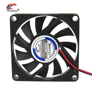 Ventilateur de refroidissement sans balais 12V DC 12v 0.10 a 70x70x10mm - Product Image 2