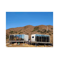 Maison flottante préfabriquée en verre Zhentai préfabriquée contient ferme maison préfabriquée préfabriquée