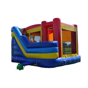 Đảng sự kiện mục tiêu sử dụng thương mại lớp PVC <span class=keywords><strong>bouncy</strong></span> nhảy lâu đài trẻ em Bouncer dây đeo Blower lâu đài Inflatable lâu đài với cửa ra vào - Product Image 5