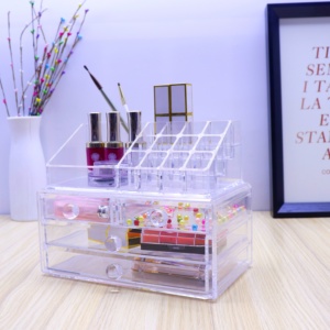 Wholesale Dresser Cosmetic Drawers Acrylic Makeup Storage Organizer with drawer - Product Image 5