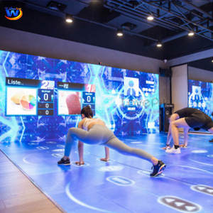 Proyección <span class=keywords><strong>de</strong></span> suelo AR Cyber Games Juego <span class=keywords><strong>de</strong></span> baloncesto para Arcade Simulator Sport Proyector Indoor Dunk Machine Juego <span class=keywords><strong>de</strong></span> baloncesto - Product Image 2