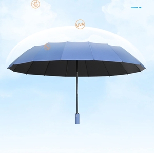 Grand <span class=keywords><strong>Parasol</strong></span> <span class=keywords><strong>Anti</strong></span> UV Compact Fort pour Femmes et Hommes Meilleur Parapluie Automatique Portable de Voyage Coupe-<span class=keywords><strong>Vent</strong></span> pour la Pluie - Product Image 4