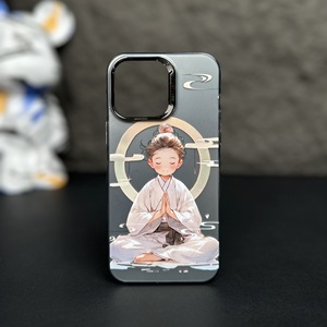 Funda para teléfono móvil Buddha Girls 15Pro Color plata IPhone14 Trendy Animation Spell 13 Protective 2 - Product Image 6