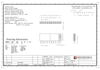 Connecteur femelle 15 broches 3.0A à pas de 2.54mm, à une rangée, avec contacts en cuivre et boîtier en nylon pour carte PCB
